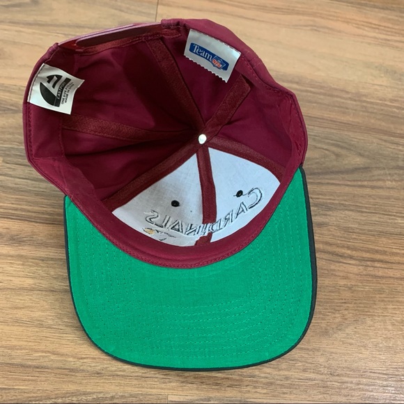Vintage 90s Eastport Snap Back NFL Football Arizona Cardinals Embroidered Cap - Picture 7 of 7